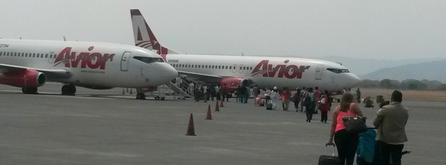 Avior vuela desde Valencia a Panamá