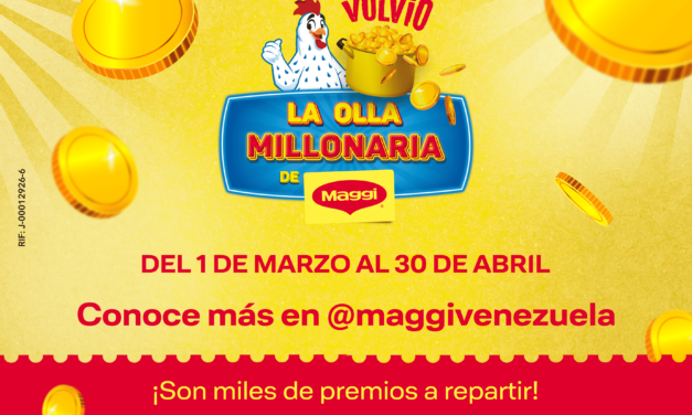 Con el regreso de su exitosa Olla Millonaria, Maggi premia a los consumidores venezolanos