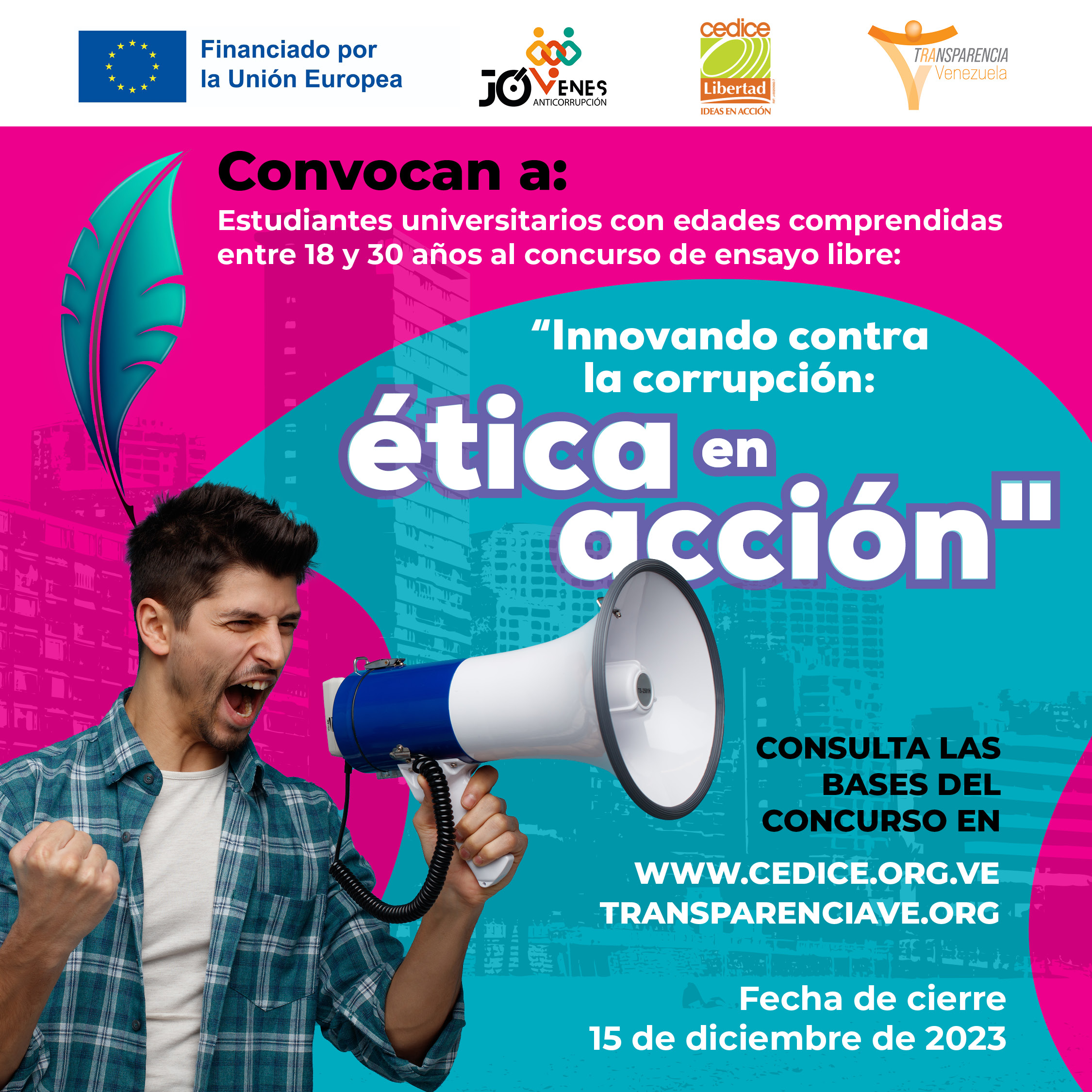 Cedice Libertad y Transparencia Venezuela promueven concurso de&hellip;