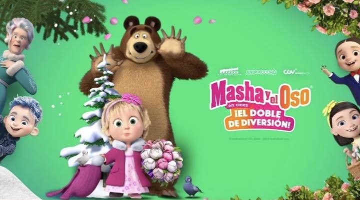 CINE| “Masha y el oso: el doble de diversión”, una tierna aventura se estrenó en Venezuela