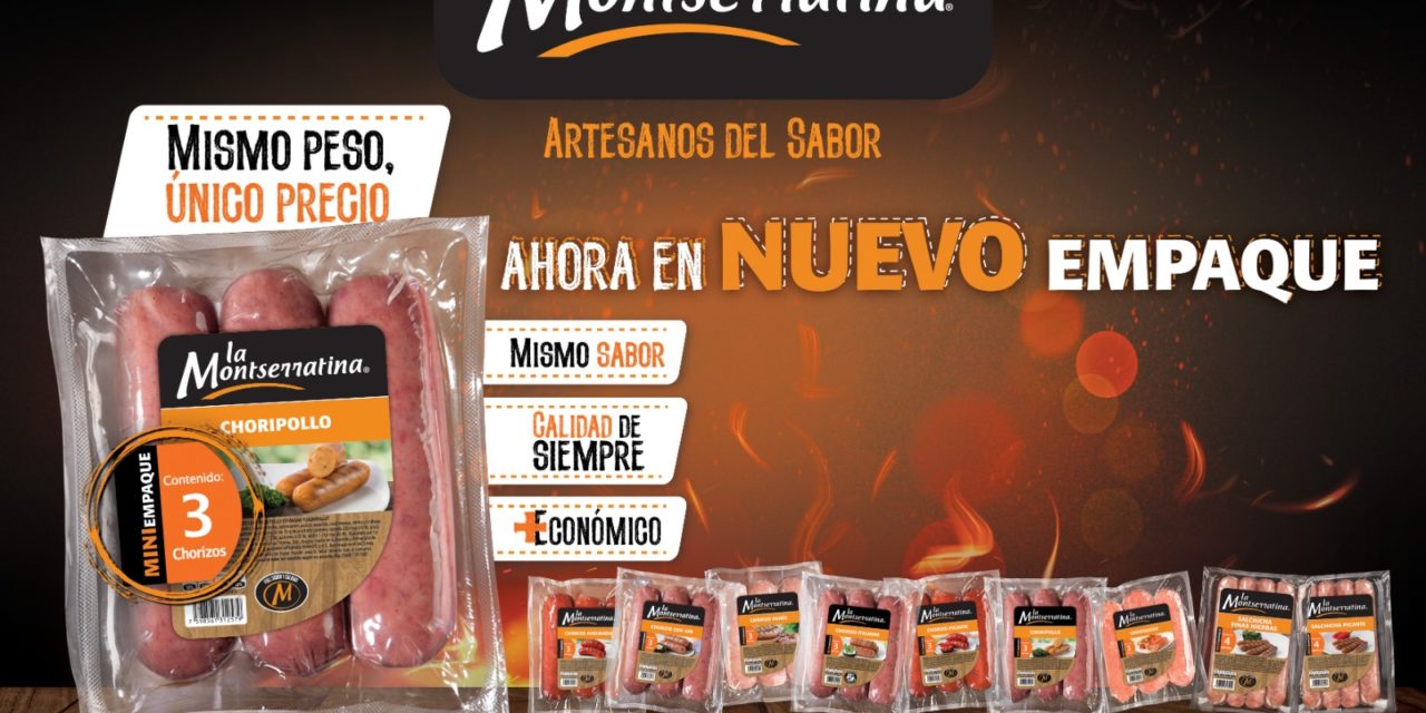 La Montserratina presenta nuevo empaque de sus productos icónicos