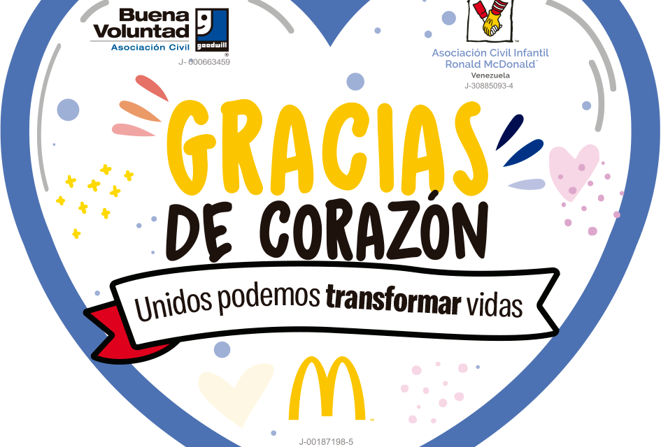 ¡Vuelve Gracias de Corazón! 40.000 corazones por el bienestar infantil y la inclusión