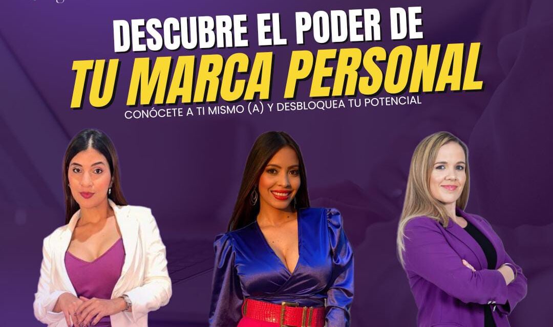 Descubre el poder de tu marca personal: Tres periodistas dotarán de herramientas prácticas en inspiradora masterclass en Caracas