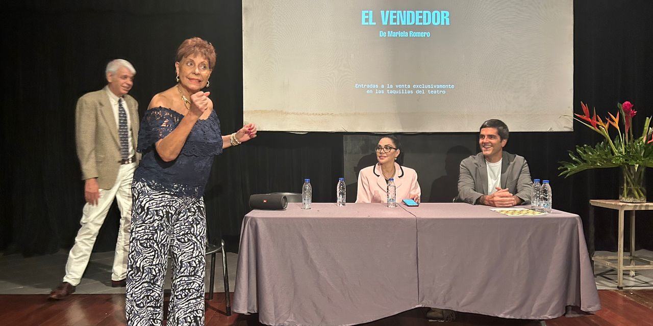 “El Vendedor” llega al Trasnocho Cultural con Astrid Carolina Herrera y Ernesto Calzadilla