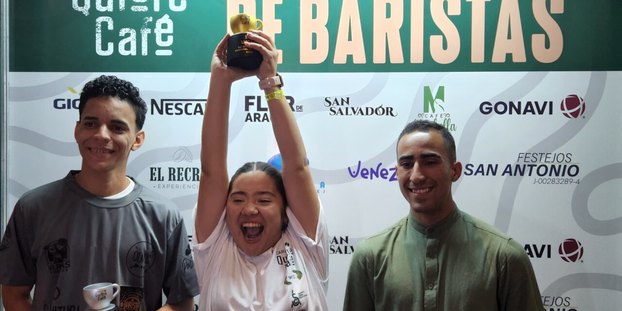 Georgina Montilla es la primera mujer en representar a Venezuela en el Campeonato Mundial de Baristas