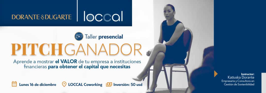 Participa en el PITCHGANADOR el 16 de diciembre para hacer valer tu empresa