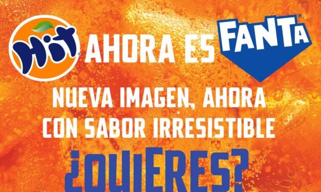 Hit ahora es Fanta naranja y presenta nueva imagen