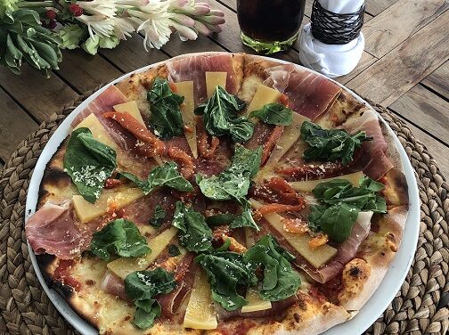 La pizza perfecta existe y lleva jamón Parma La Montserratina