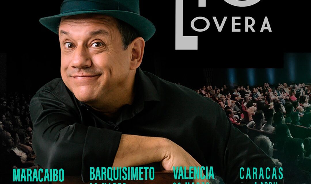 Emilio Lovera regresa a Venezuela cargado de humor con un nuevo show