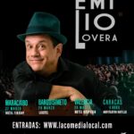 Emilio Lovera regresa a Venezuela cargado de humor con un nuevo show