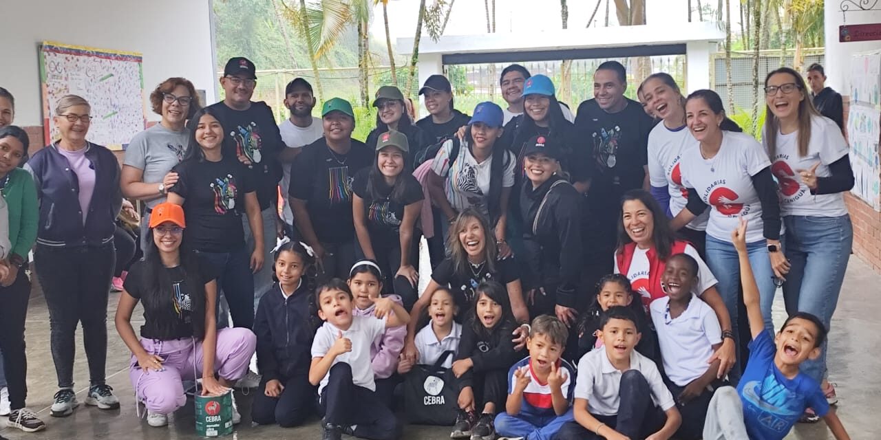 Cebra lleva alegría a 140 Niños de la Escuela Negra Hipólita con espacios renovados