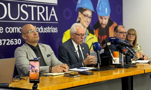 Conindustria: producción privada aumentó un 8,2% en el I trimestre de 2025 respecto a igual periodo de 2024