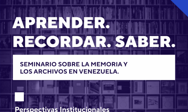 EUNIC Caracas organiza Seminario sobre Memoria y Archivos en Venezuela