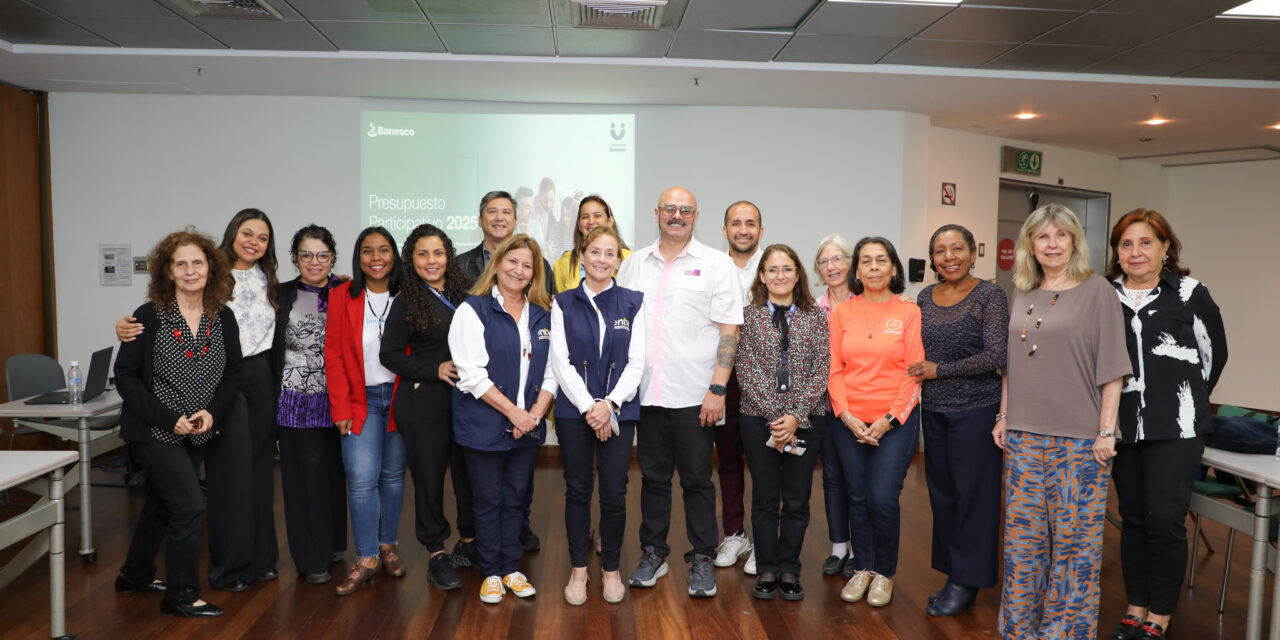 ONTV y ABC Prodein ganaron el Presupuesto Participativo para Organizaciones Sociales Banesco 2025