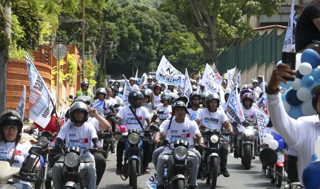 Gustavo Duque arrancó la campaña a la reeleción como alcalde de Chacao