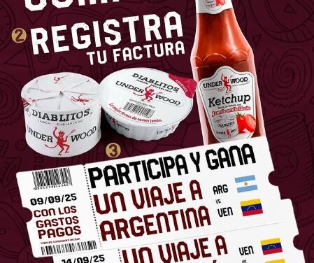 Diablitos™ Underwood™ te lleva a ver jugar a La Vinotinto en Buenos Aires