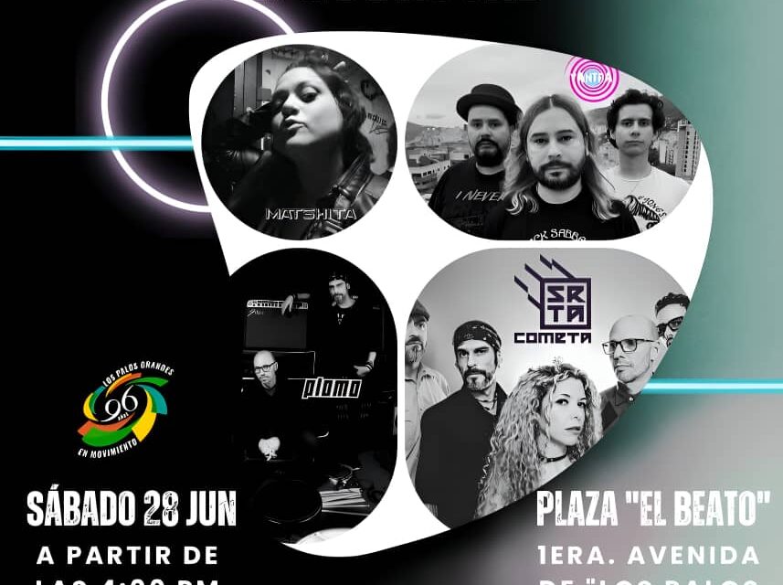 @Elkioscodelrock y @Cuerdasdurasrecords presentaron bandas de rock en LPG de noche por cuatro año consecutivo