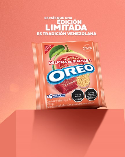 Oreo® delicias de guayaba: una fusión de sabor que nos conecta con nuestro país