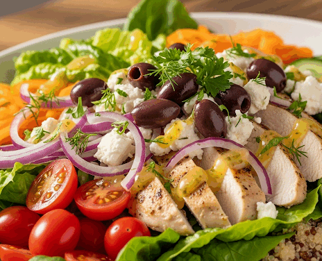 Ensaladas frescas y ligeras: El sabor de unas vacaciones saludables