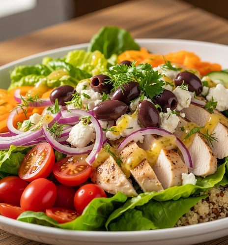 Ensaladas frescas y ligeras: El sabor de unas vacaciones saludables