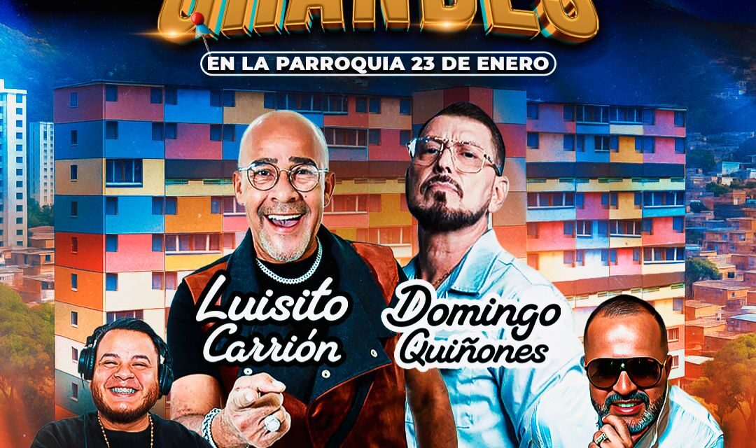 Salseros boricuas Luisito Carrión y Domingo Quiñones Prometen Show Inolvidable en Caracas