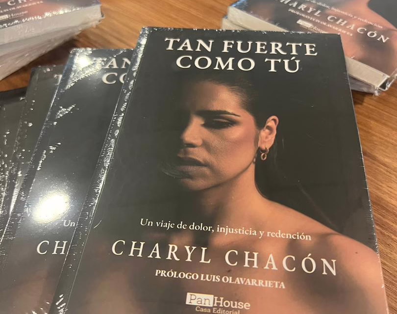 Charyl Chacón se estrena como escritora con su ópera prima “Tan fuerte como tú”