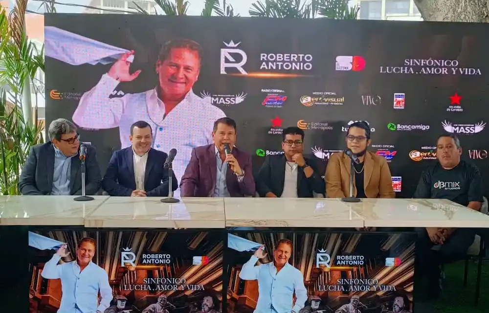 Roberto Antonio Presenta «Roberto Antonio Sinfónico: Amor, Lucha y Vida» en la Sala Simón Bolívar