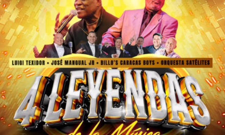 “4 Leyendas de la Música”: Íconos de la salsa y el merengue se unen en el Círculo Militar de Caracas