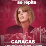 La comediante Alejendra Azcárate regresa a Caracas con «Lo que se permite se repite» el domingo 2 de noviembre