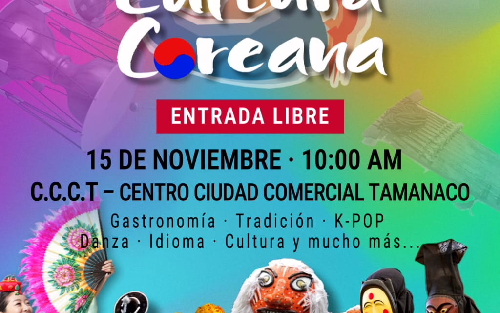 El Festival de Cultura Coreana 2025 se efectuará en Caracas el 15 de noviembre