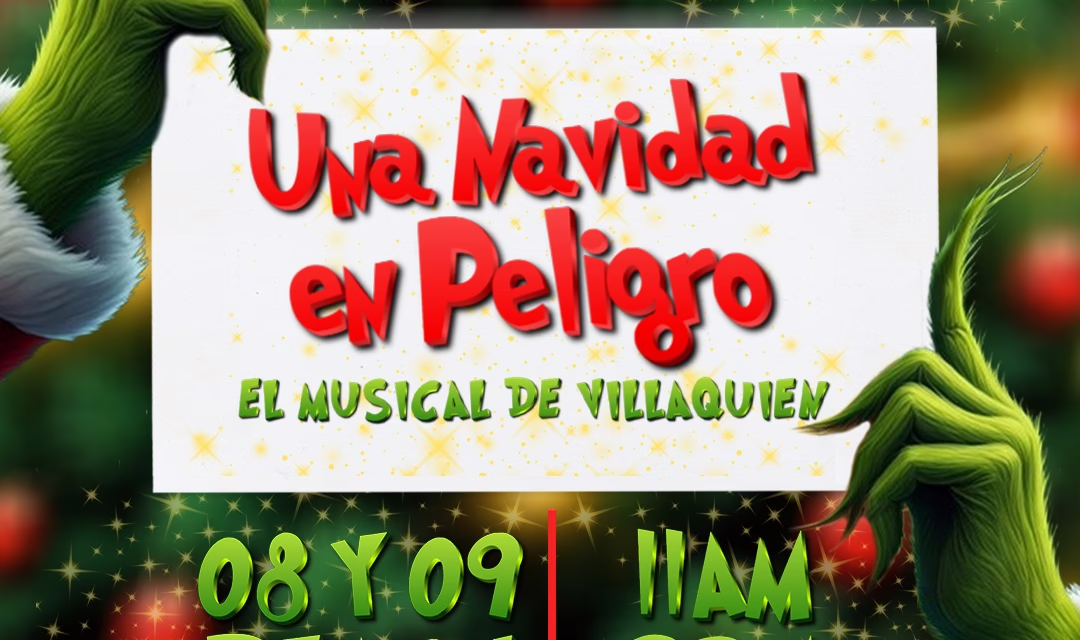 Grupo teatral Atlas viene para salvar la Navidad