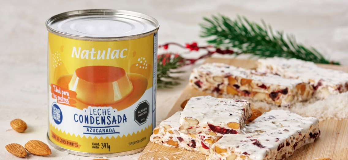 Conoce el Turrón con ingredientes sencillos para endulzar las fiestas