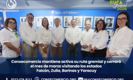 Consecomercio mantiene activa su ruta gremial y visitará Falcón, Zulia, Barinas y Yaracuy