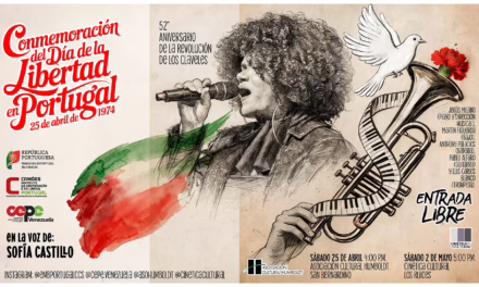 Portugal conmemora en Caracas el 52.º aniversario de la Revolución de los Claveles con un homenaje musical