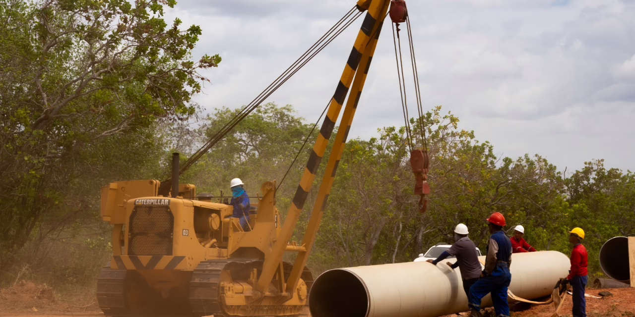 Inelecsis trabaja en el reemplazo de 4 KM de tuberías del oleoducto de San Diego de Cabrutica