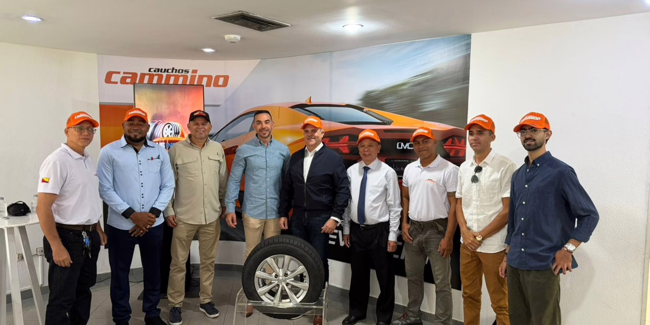 “Parque Industrial Caucho” inicia producción de neumáticos para motos en Venezuela