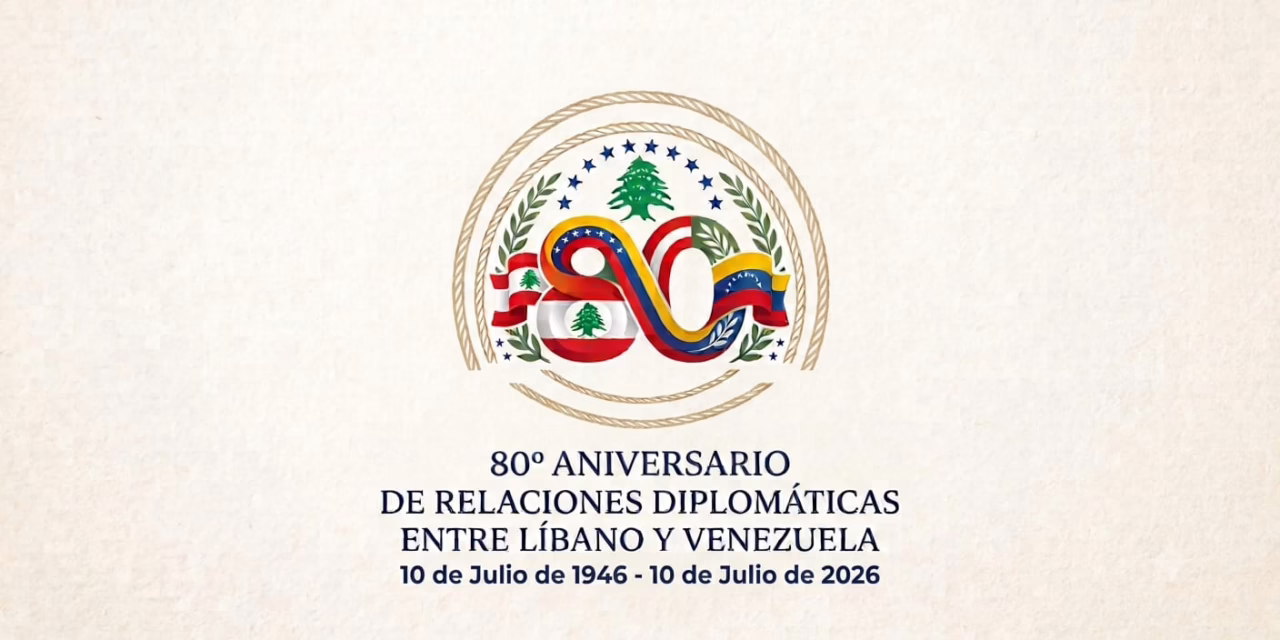 Conmemoran el 80 aniversario de relaciones diplomáicas entre El Libano y Venezuela