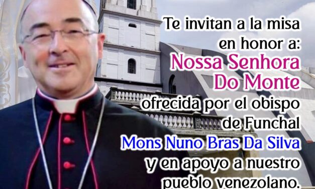 Obispo de la diócesis de Funchal ofrecerá misa en el Santuario de Fátima en honor a víctimas del terremoto