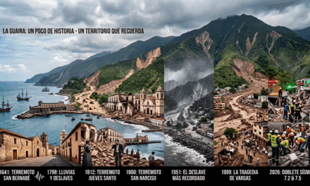 La historia de La Guaira guarda las huellas de grandes desastres naturales