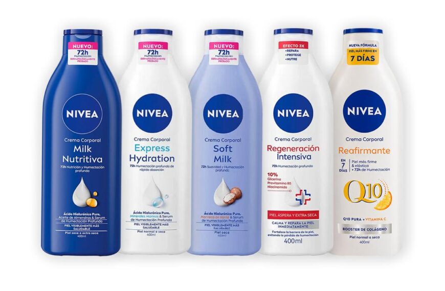 NIVEA renueva su línea de cremas corporales con fórmulas mejoradas